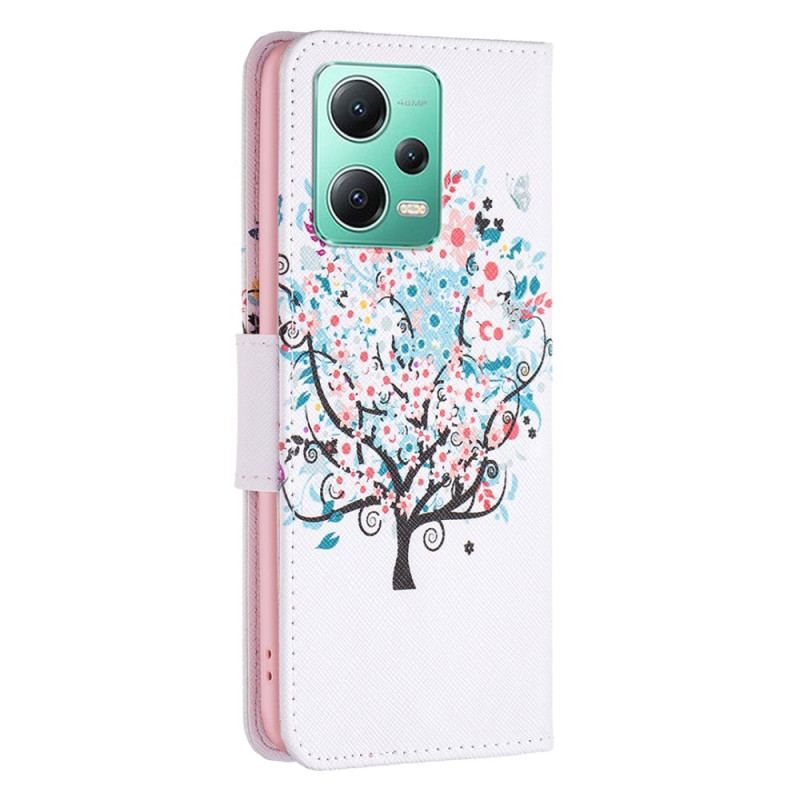 Housse Xiaomi Redmi Note 12/Poco X5 5G Flowered Tree