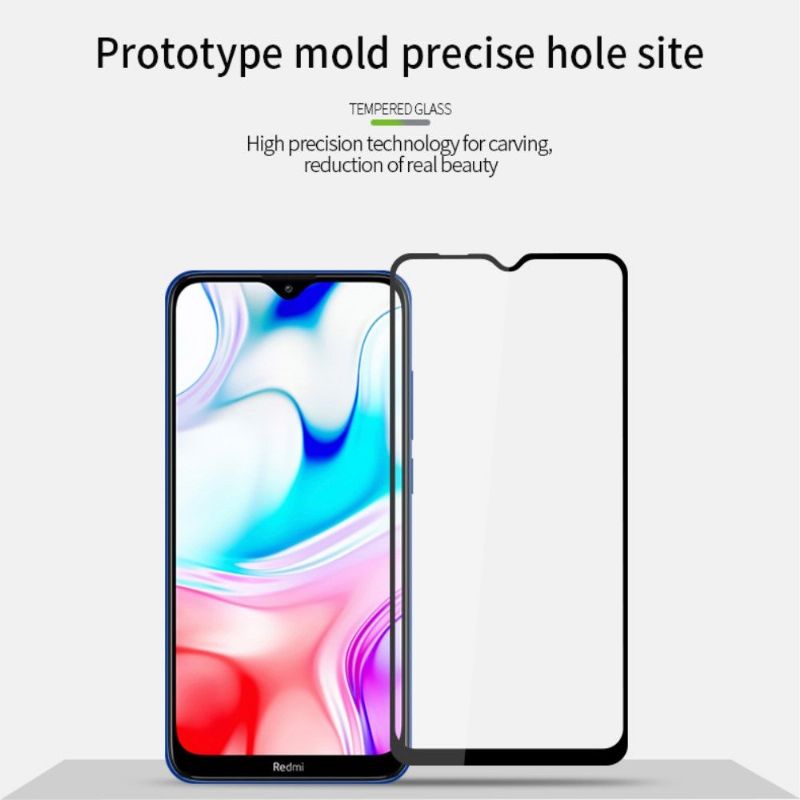 Xiaomi Redmi 8 - Protection d’écran en verre trempé full size