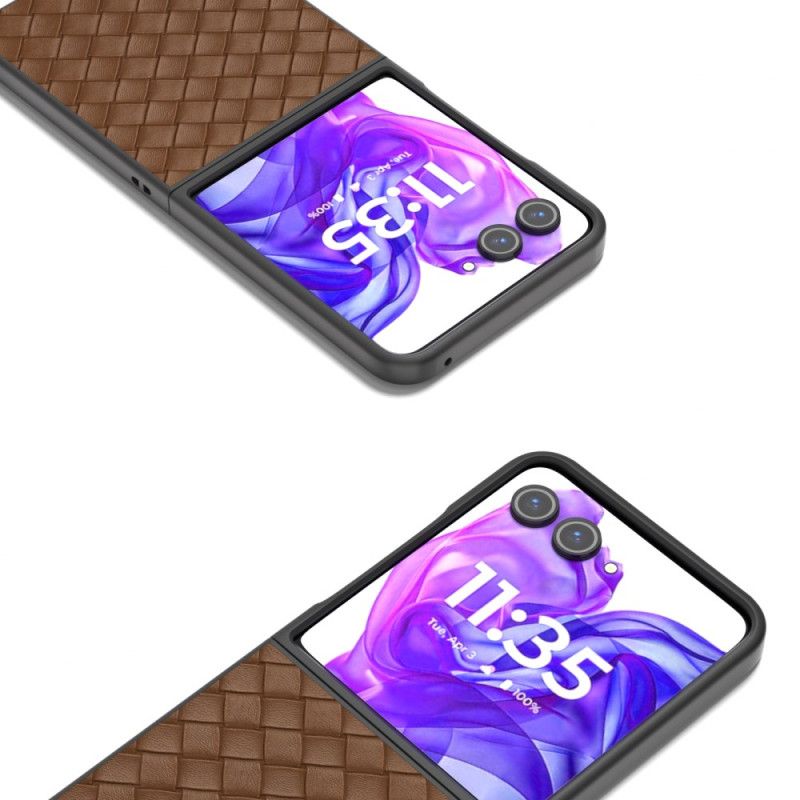 Coque Motorola Razr 50 Ultra Texture Tissée