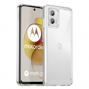 Coque Moto G73 5G Hybride Transparente