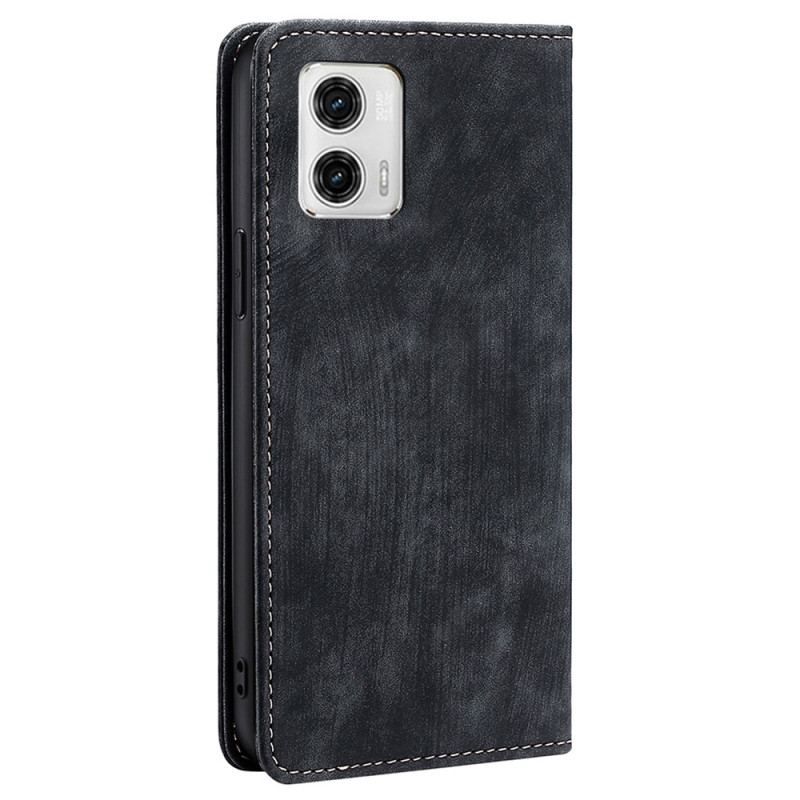 Flip Cover Moto G73 5G Rétro