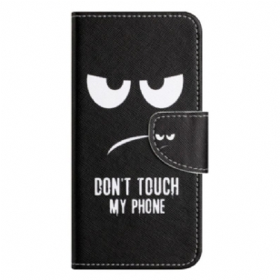 Housse Moto G73 5G Don't Touch my Phone