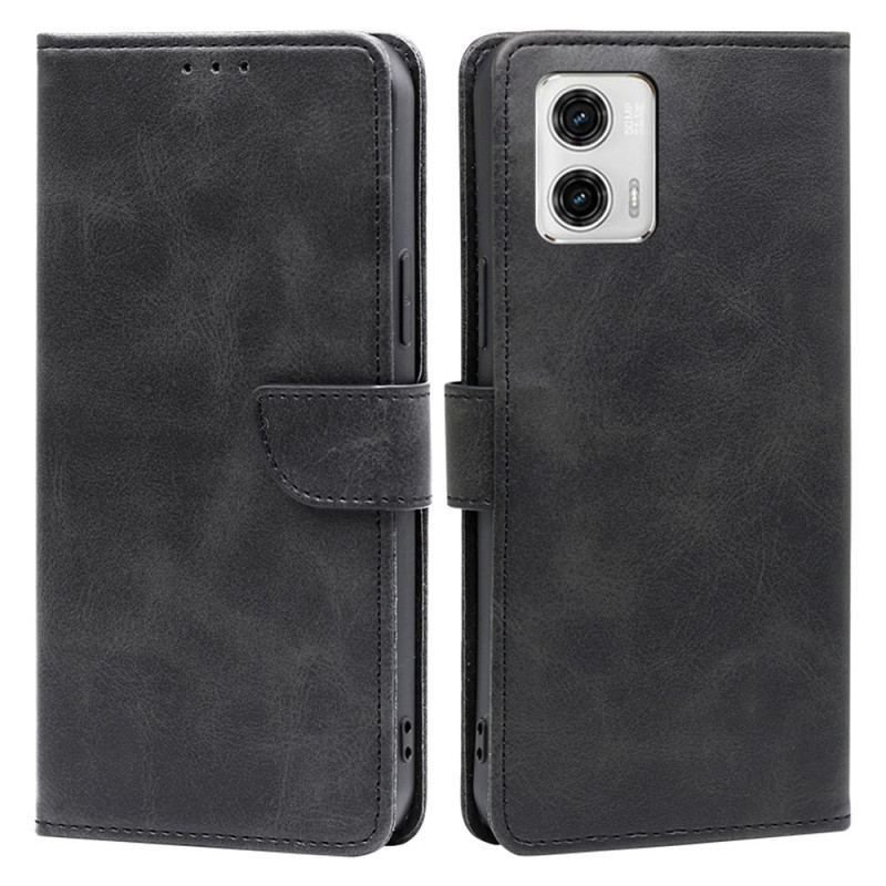 Housse Moto G73 5G Fermoir Oblique