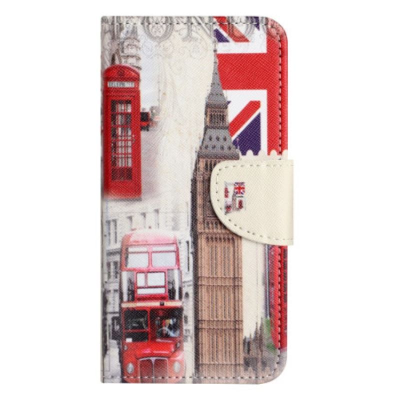 Housse Moto G73 5G London Life