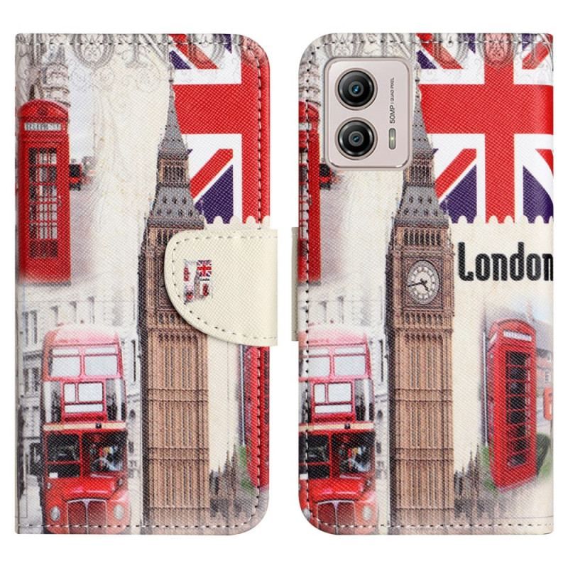 Housse Moto G73 5G London Life