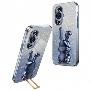 Coque Huawei Nova 11 Pro Lapin Cartoon Support