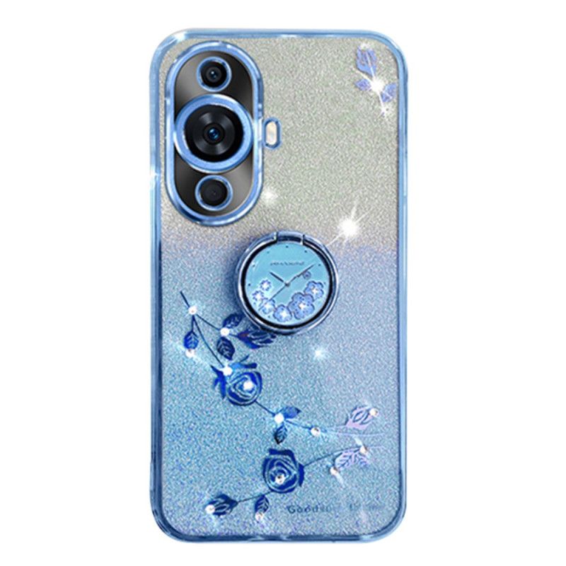 Coque Huawei Nova 11 Pro Pailletée avec Support KADEM