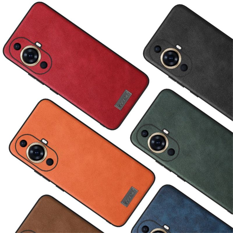 Coque Huawei Nova 11 Pro Simili Cuir SULADA