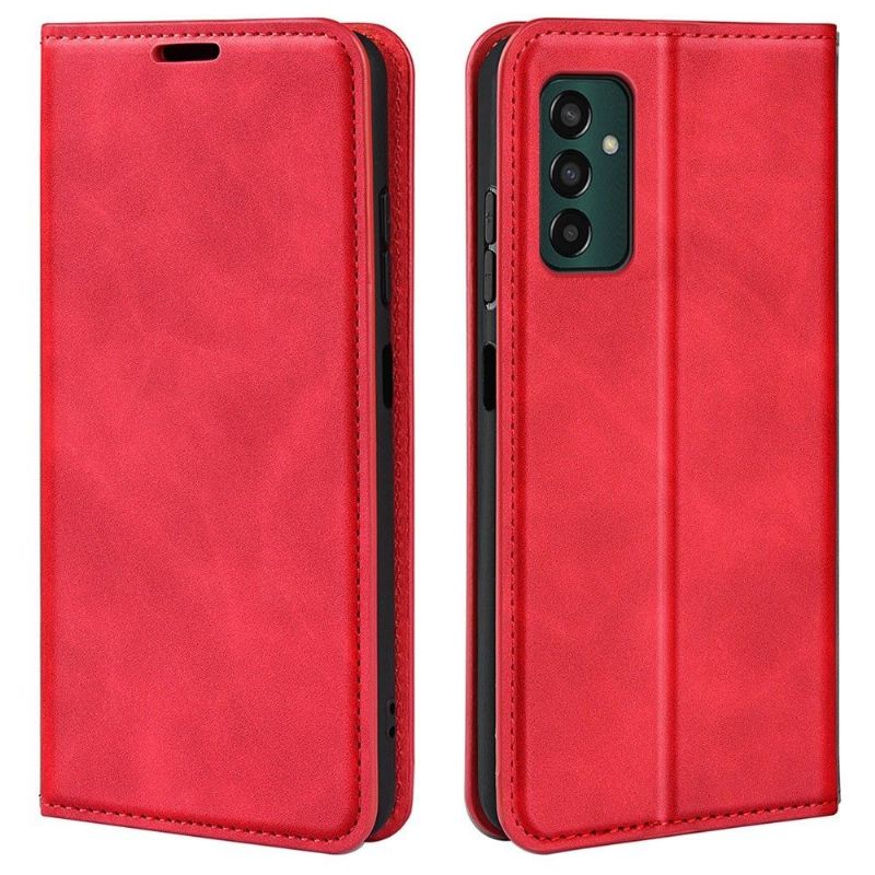 Étui Samsung Galaxy M13 simili cuir fonction stand