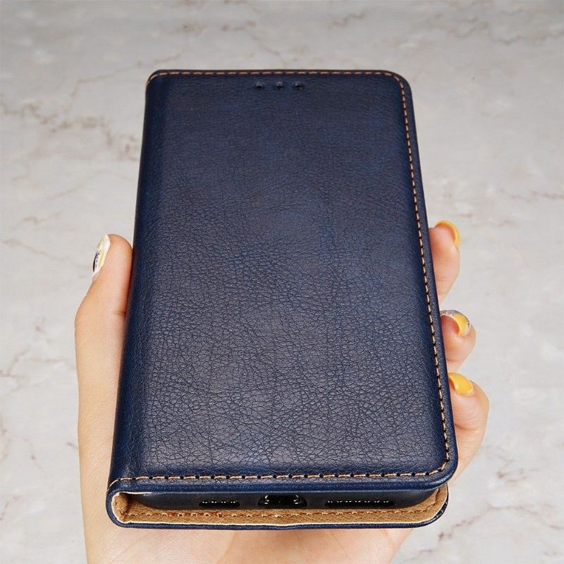 Flip cover Samsung Galaxy M13 PURE simili cuir