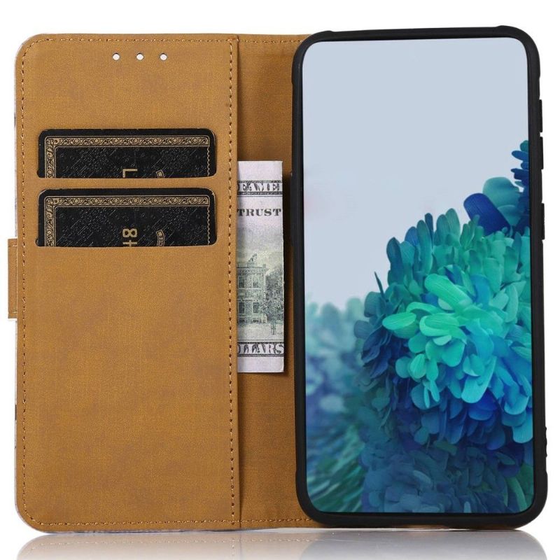 Housse Samsung Galaxy M13 Arbre bleu