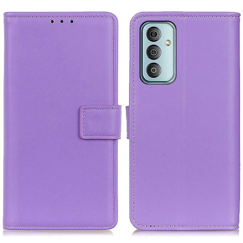 Housse Samsung Galaxy M13 simili cuir basique