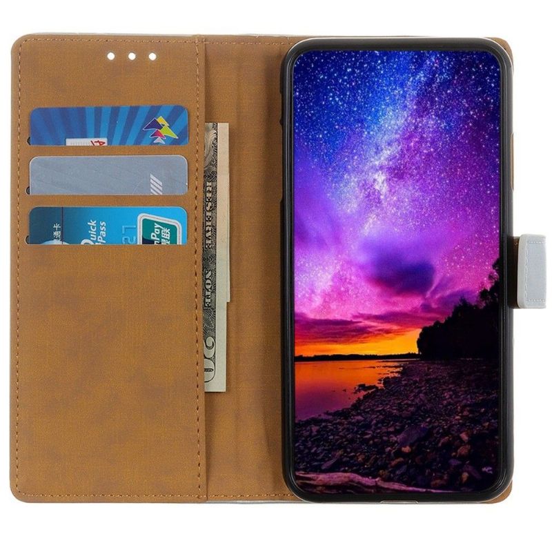 Housse Samsung Galaxy M13 simili cuir basique