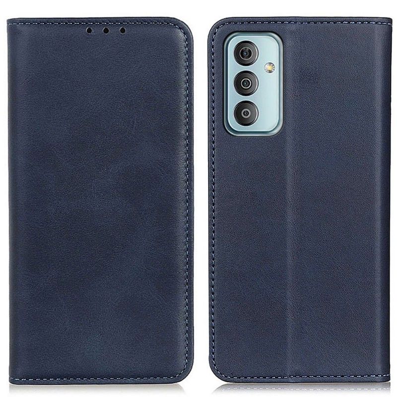 Housse Samsung Galaxy M13 Simone Flip simili cuir vieilli