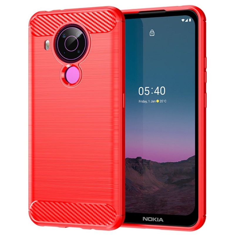 Coque Nokia 3.4 / 5.4 effet brossé silicone