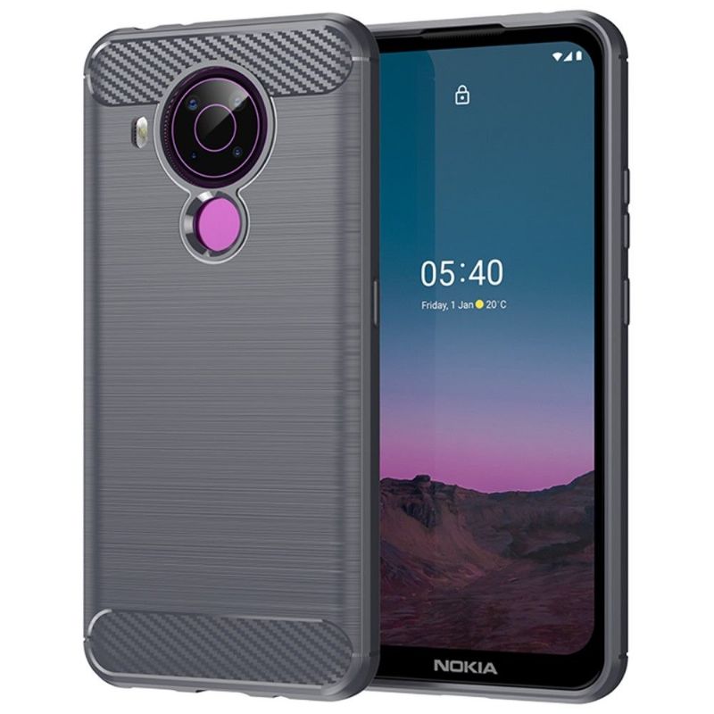 Coque Nokia 3.4 / 5.4 effet brossé silicone