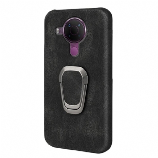 Coque Nokia 3.4 / 5.4 imitation cuir avec support