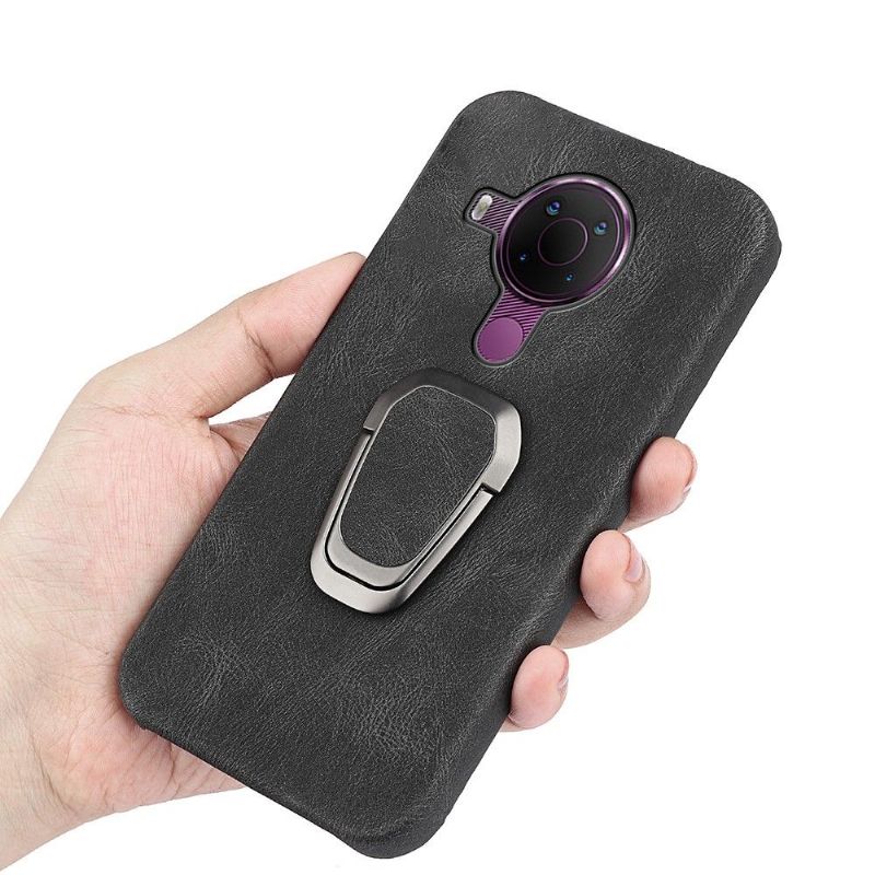 Coque Nokia 3.4 / 5.4 imitation cuir avec support