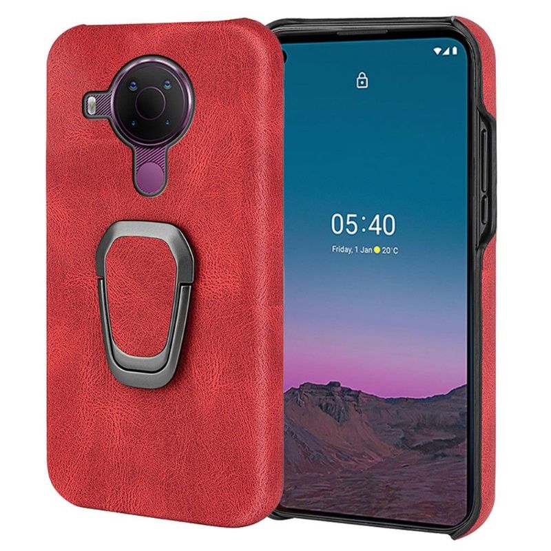 Coque Nokia 3.4 / 5.4 imitation cuir avec support