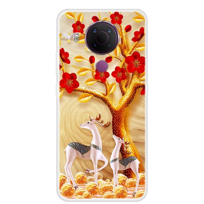 Coque Nokia 5.4 / 3.4 Cerf sika