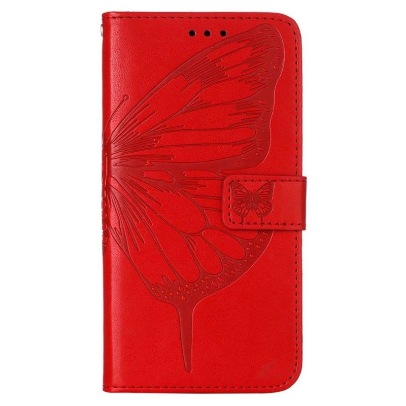 Housse Nokia 3.4 / 5.4 Papillon Fleur Porte-Cartes