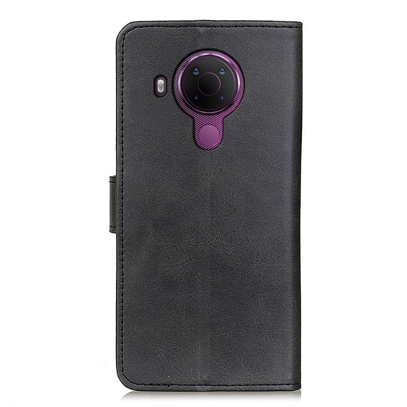 Housse Nokia 5.4 Marius effet cuir mat