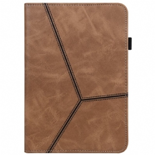 Housse iPad mini 6 (2021) Lines Effet Cuir