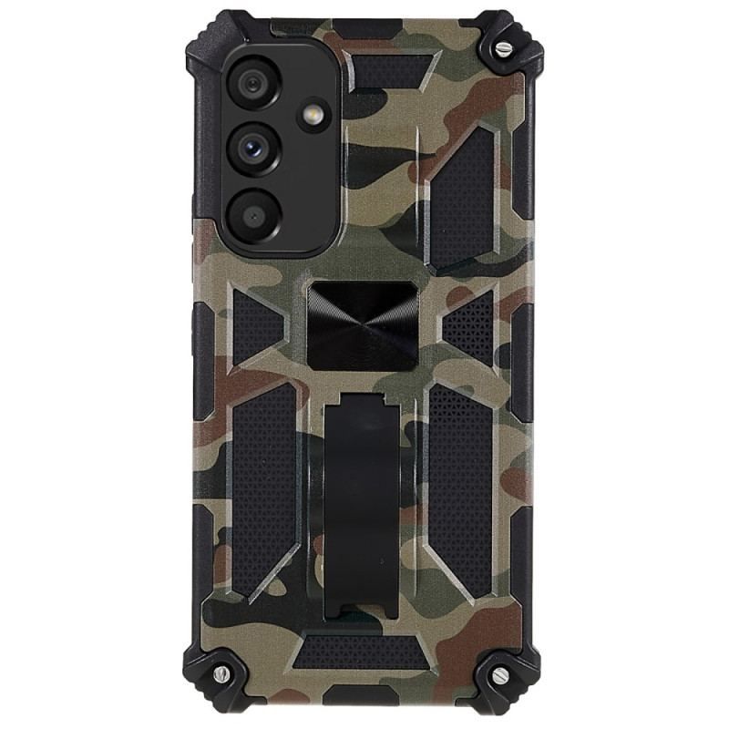 Coque Samsung Galaxy A54 5G Camouflage Support Amovible