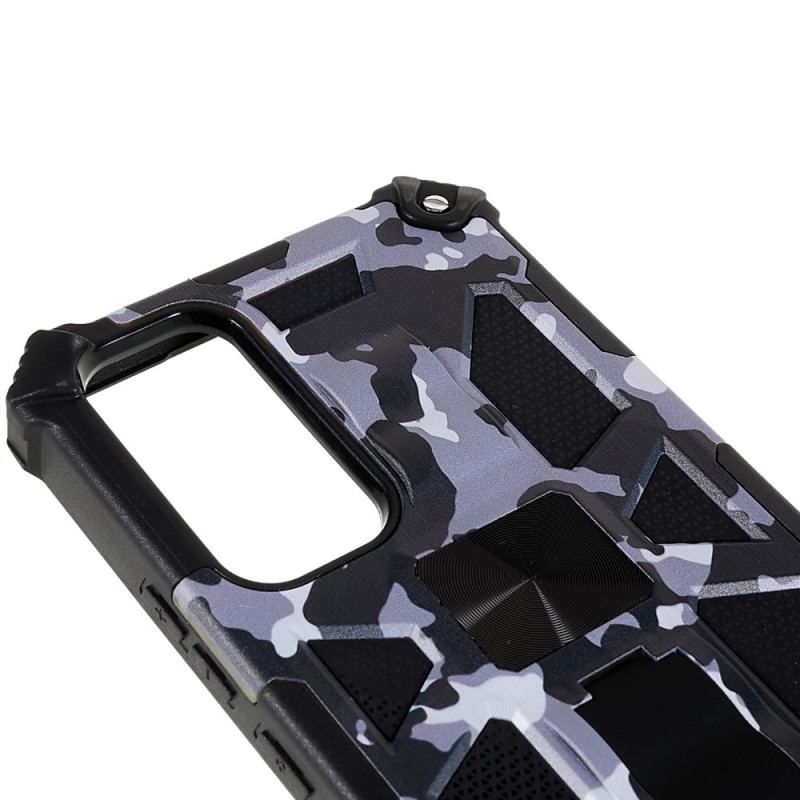 Coque Samsung Galaxy A54 5G Camouflage Support Amovible