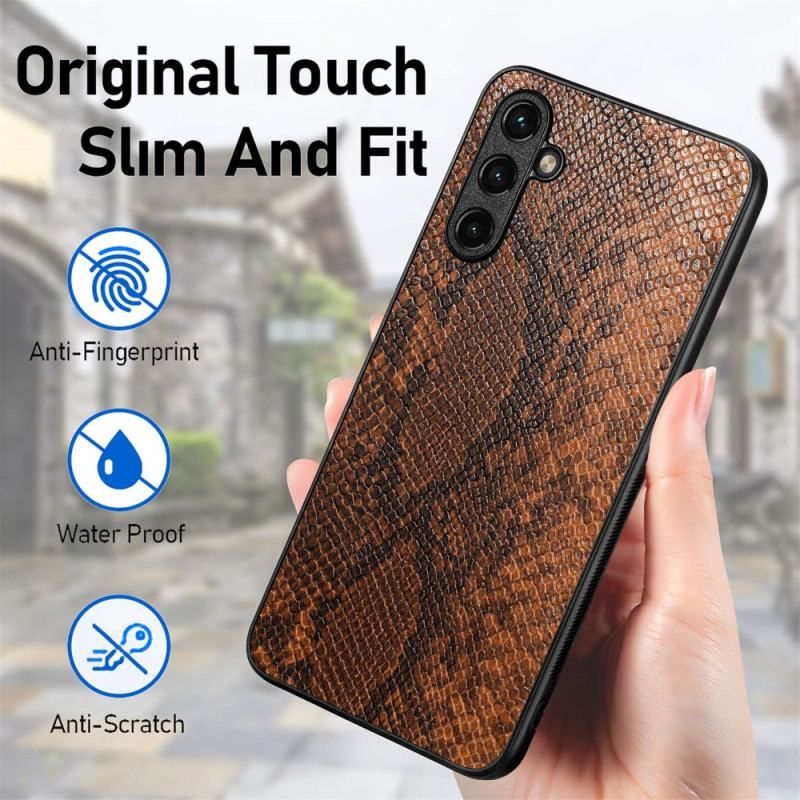 Coque Samsung Galaxy A54 5G Effet Peau de Serpent