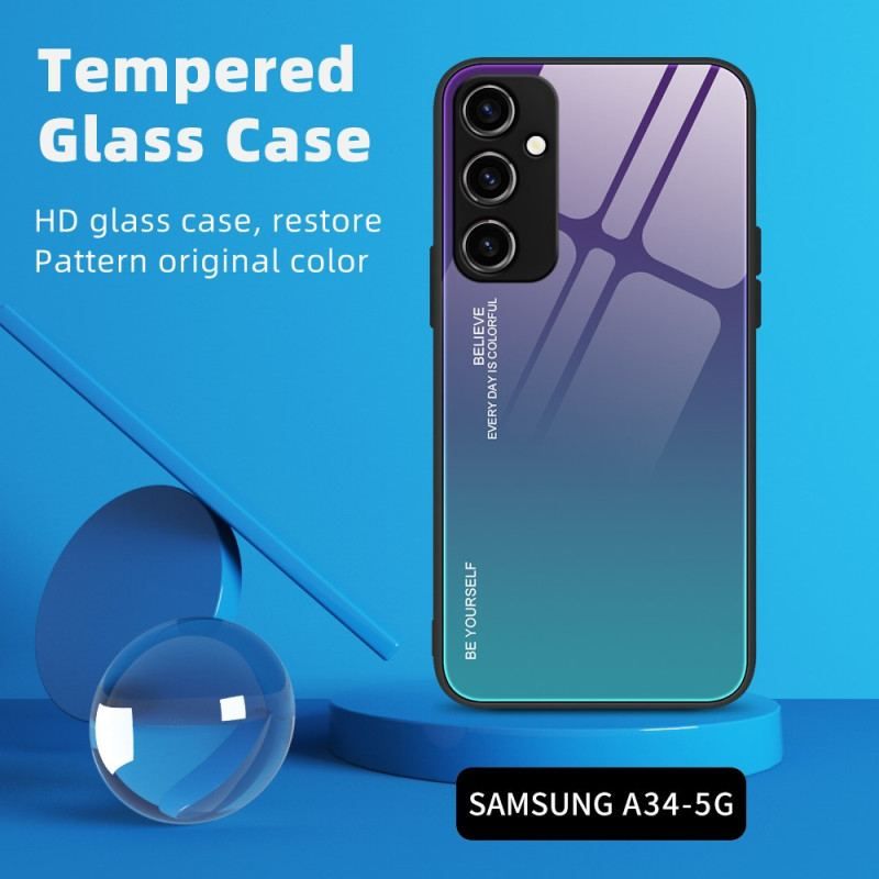 Coque Samsung Galaxy A54 5G Verre Trempé Be Yourself