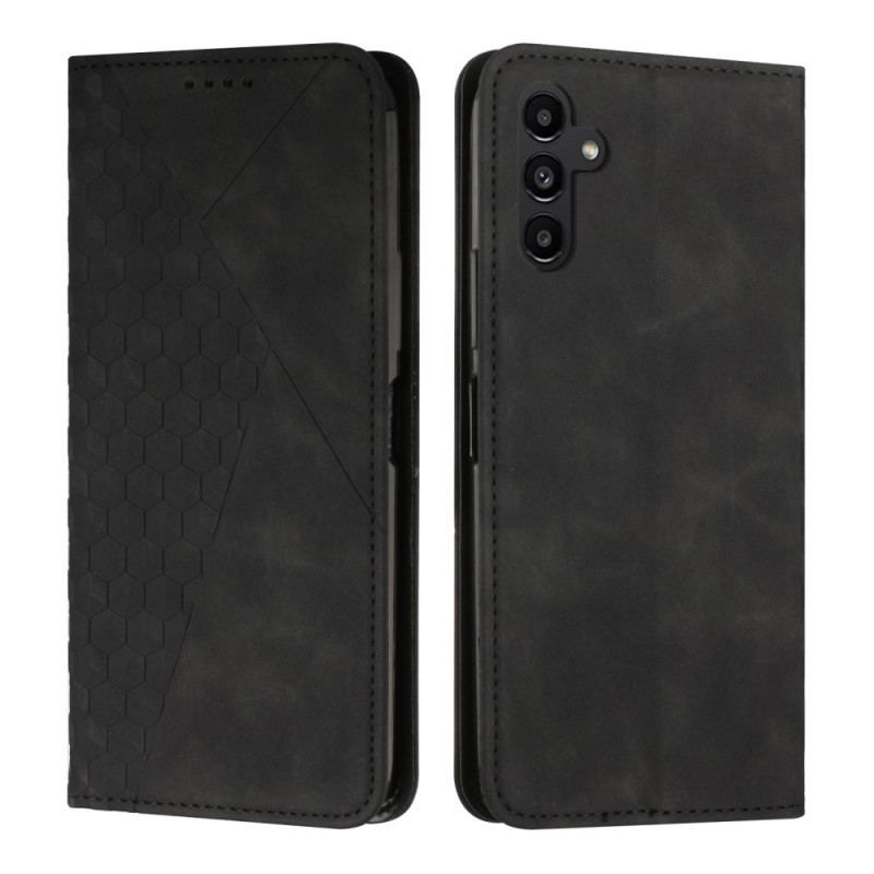 Flip Cover Samsung Galaxy A54 5G Style Cuir Motif 3D