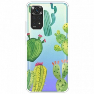 Coque Xiaomi Redmi Note 11 / 11s Cactus Aquarelle