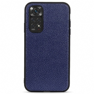 Coque Xiaomi Redmi Note 11 / 11s Cuir Litchi Véritable