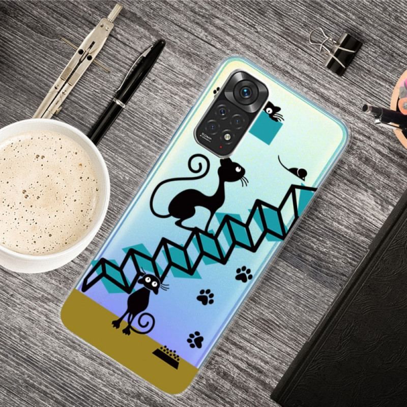 Coque Xiaomi Redmi Note 11 / 11s Drôles de Chats