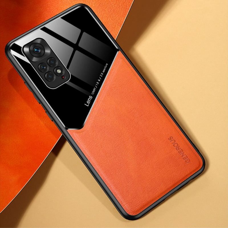 Coque Xiaomi Redmi Note 11 / 11s Effet Cuir Magnétique