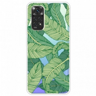 Coque Xiaomi Redmi Note 11 / 11s Feuilles Graphiques