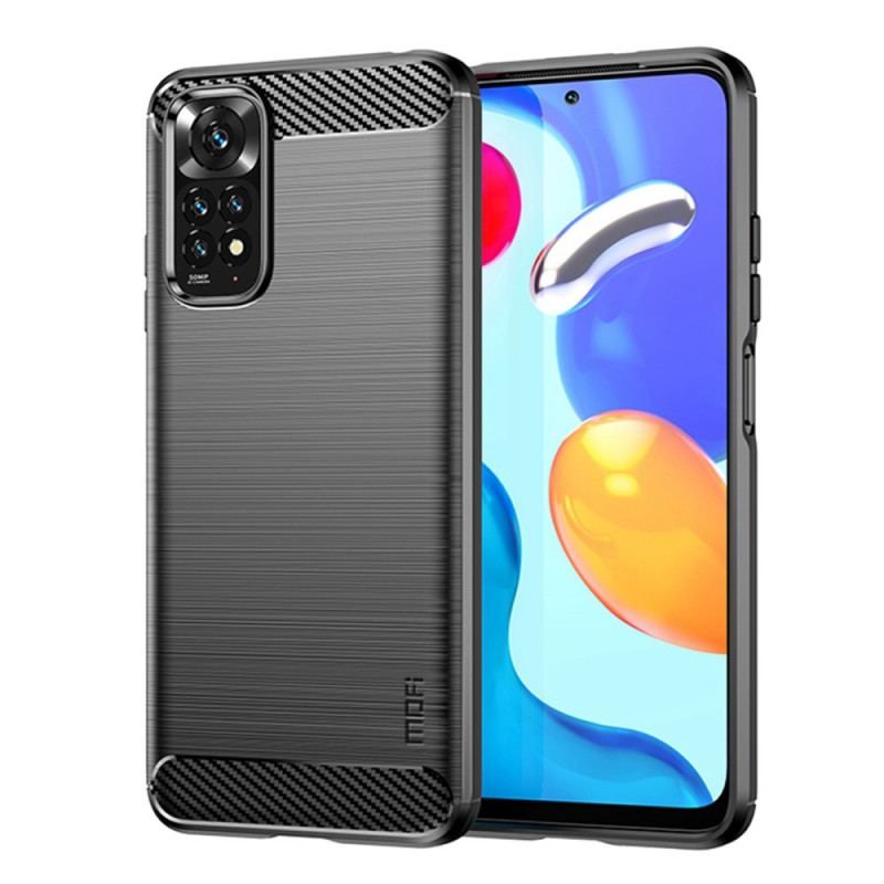 Coque Xiaomi Redmi Note 11 / 11s Fibre Carbone Brossée MOFI