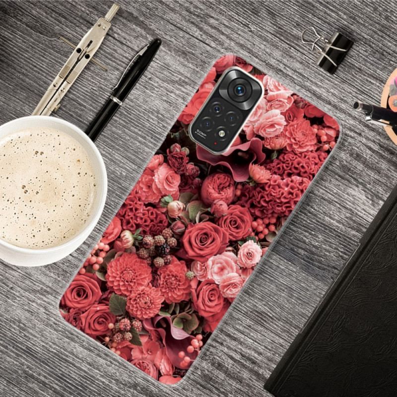 Coque Xiaomi Redmi Note 11 / 11s Fleurs Intenses