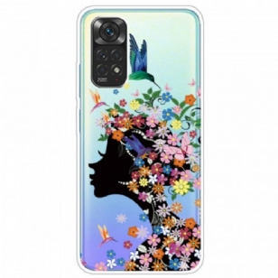 Coque Xiaomi Redmi Note 11 / 11s Jolie Tête Fleurie