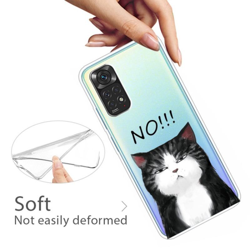 Coque Xiaomi Redmi Note 11 / 11s Le Chat Qui Dit Non