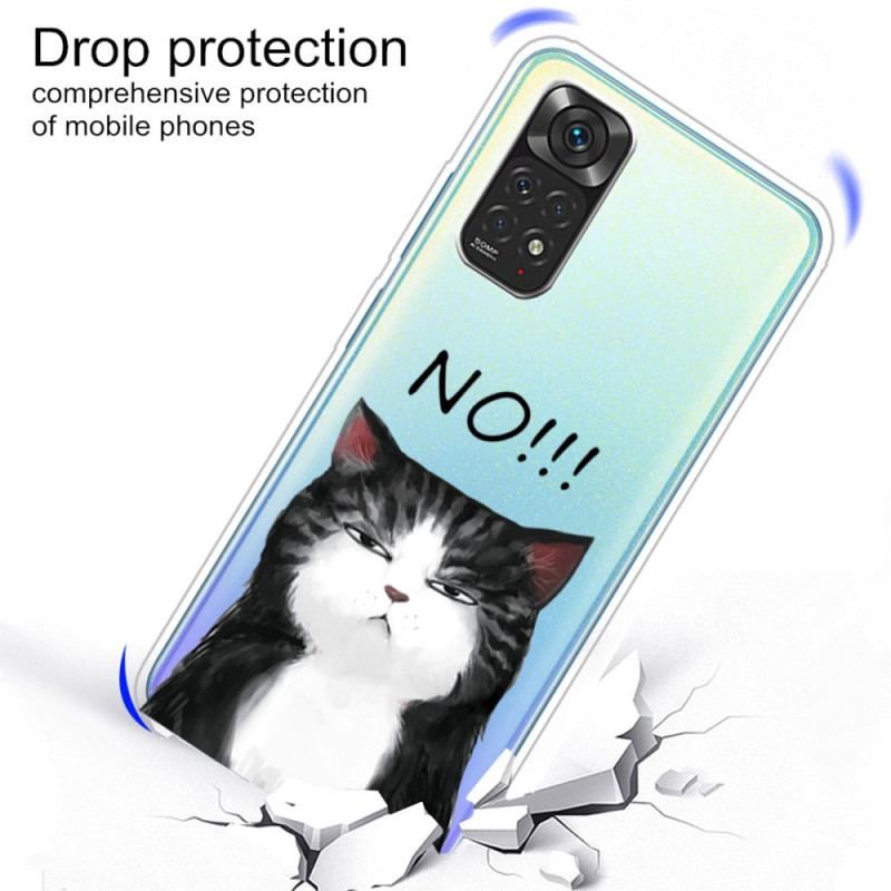 Coque Xiaomi Redmi Note 11 / 11s Le Chat Qui Dit Non