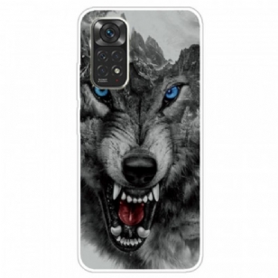 Coque Xiaomi Redmi Note 11 / 11s Loup Féroce