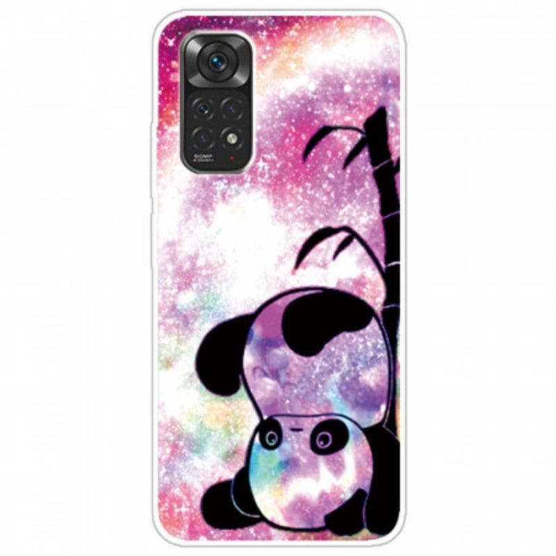 Coque Xiaomi Redmi Note 11 / 11s Panda et Bambou