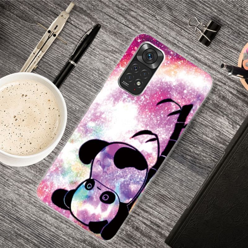 Coque Xiaomi Redmi Note 11 / 11s Panda et Bambou