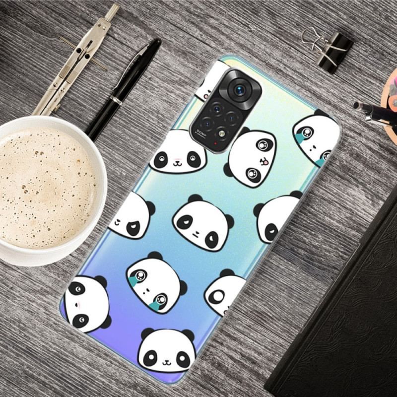 Coque Xiaomi Redmi Note 11 / 11s Pandas Sentimentaux