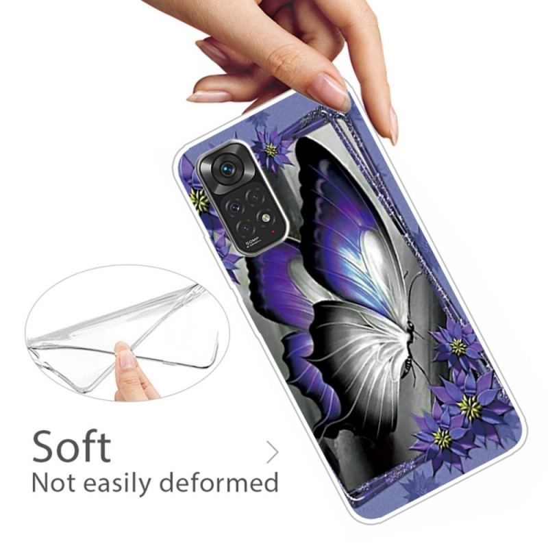 Coque Xiaomi Redmi Note 11 / 11s Papillon Royal