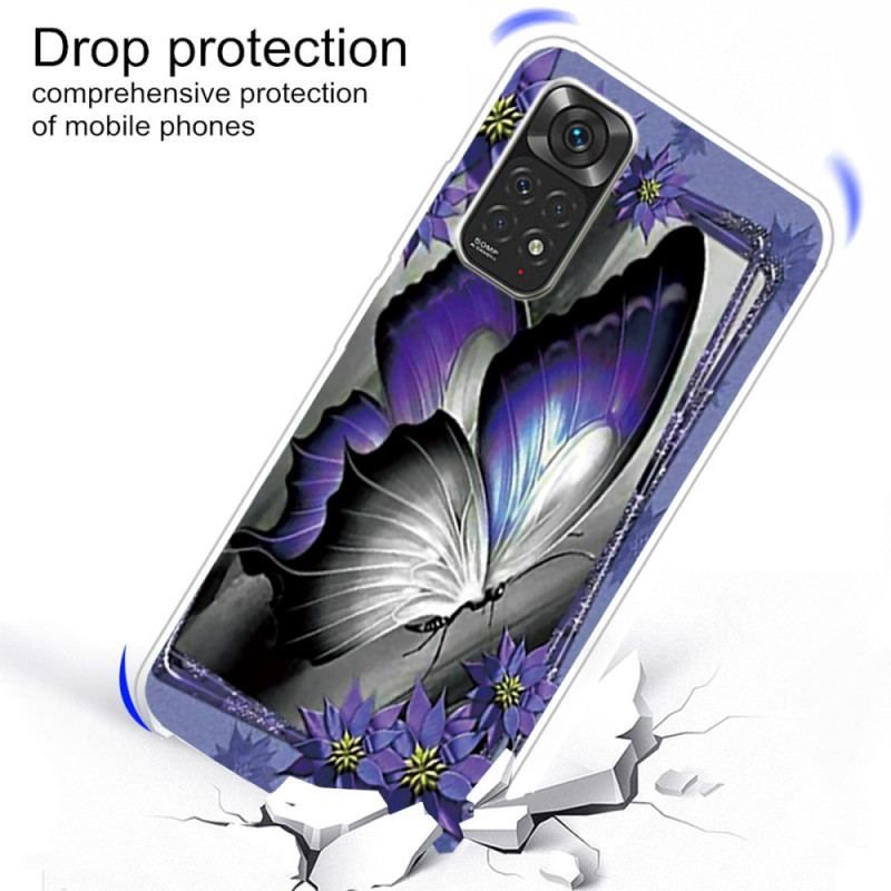 Coque Xiaomi Redmi Note 11 / 11s Papillon Royal