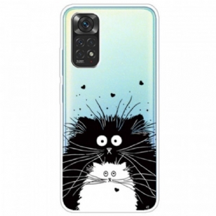 Coque Xiaomi Redmi Note 11 / 11s Regarde les Chats