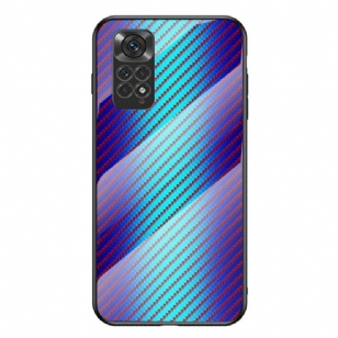 Coque Xiaomi Redmi Note 11 / 11s Verre Trempé Fibre Carbone